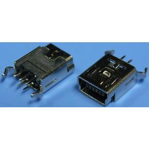 USBコネクタミニBタイプ5ピン　コード付け用　2個入　＜con-555＞