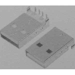 USBコネクタAタイプ 白ベロ 2個入<con-...の商品画像