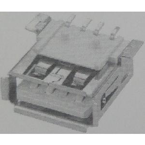 USBコネクタAタイプ　白ベロ　実装　2個入＜con-570＞