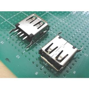 USBコネクタ　Aタイプ　メス　（黒ベロ） 2個セット＜con-573＞