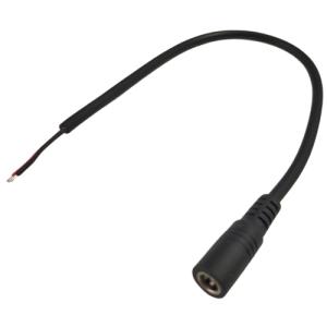 DCプラグコード　DCアダプタ　外径φ5.5mm　内径2.3mm（大きいほう）　メス　約230mm　1個入　＜con-707＞