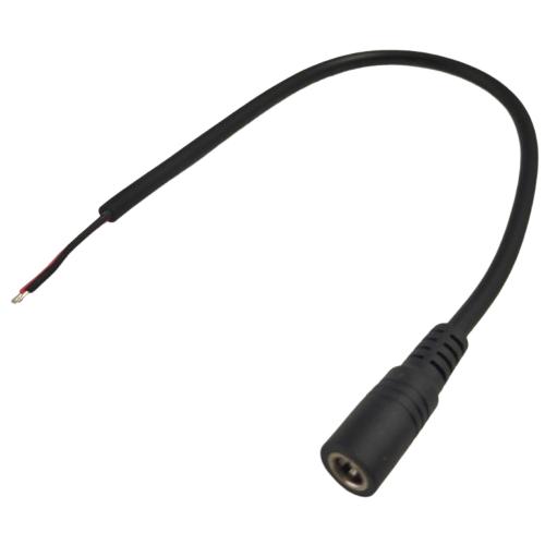 DCプラグコード　DCアダプタ　外径φ5.5mm　内径2.3mm（大きいほう）　メス　約230mm　...
