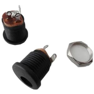 ケースにつけるDCジャック　標準品　φ2.1ｍｍ（内径）　φ5.5ｍｍ（外径）　24V2Aまで　2個入　＜con-994＞｜sapporo-boueki