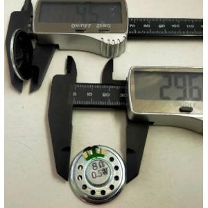 小型スピーカー 8Ω 0.5W 円の直径φ30...の詳細画像1