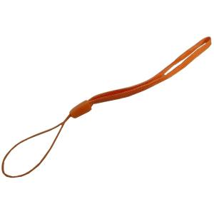携帯電話用ストラップ　持ち手12.5cm　橙　ストラップ　2個入　＜kei-003＞