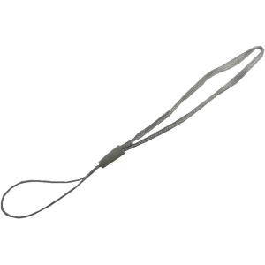 携帯電話用ストラップ　持ち手12.5cm　灰　ストラップ　2個入　＜kei-008＞