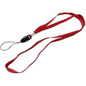 携帯電話用ネックストラップ　紐の長さ約70cm　赤　レッド　ネックストラップ　2個入　＜kei-022＞