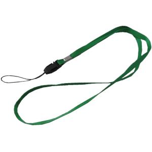 携帯電話用ネックストラップ　紐の長さ約70cm　緑　グリーン　ネックストラップ　2個入　＜kei-025＞