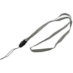 携帯電話用ネックストラップ　紐の長さ約70cm　灰　グレー　ネックストラップ　2個入　＜kei-028＞