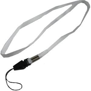 携帯電話用ネックストラップ　紐の長さ約70cm　白　ネックストラップ　2個入　＜kei-029＞