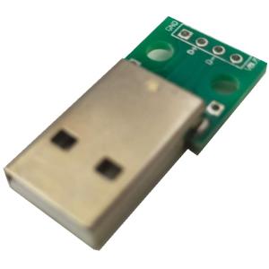 USB変換基板　TYPE-A　タイプA　オス　コード側　変換基板　1個入　＜kit-167＞