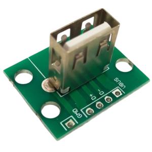 USB変換基板　TYPE-A　メス　基板側　USB　タイプA　変換基板　1個入　＜kit-190＞