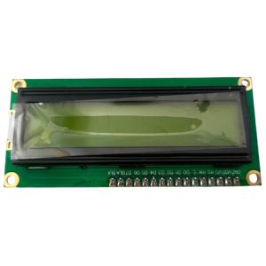 液晶表示器(LCD）I2C基板付　16文字×2行　1602A互換品　バックライト青　英数記号のみ　カタカナはソフトで回収　1個入　＜led-179＞