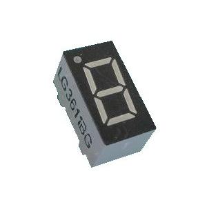 7セグメントLED　LG3611BG　アノードコモン　7セグ1桁　緑　1個入　＜led-911＞