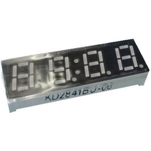 時計用7セグ　KD2841BU-06　アノードコモン　7セグ4桁　赤　1個入＜led-921＞