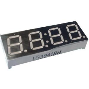 時計用7セグ　LG3941BH　アノードコモン　7セグ4桁　赤LED　1個入　＜led-925＞