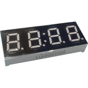 時計用7セグ　LG4041AH　カソードコモン　7セグ4桁　赤　1個入＜led-926＞