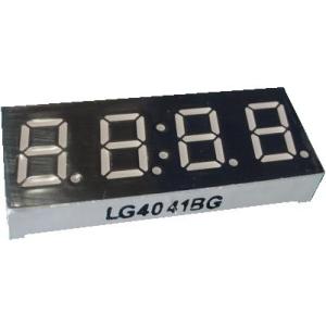 時計用7セグ　LG4041BG　アノードコモン　7セグ4桁　緑LED　1個入　＜led-929＞