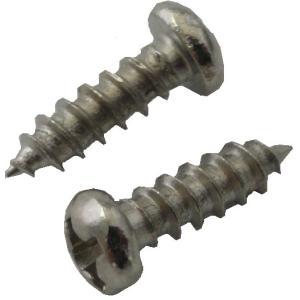 M3　6mm　木ねじ　なべねじ　とがり先　12本入　＜nms-500＞