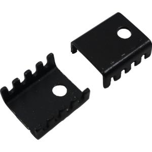放熱板アルミ放熱板　小　15mm×12mm×放熱部6mm　10個入＜pcb-200＞