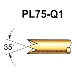 スプリングテストプローブ　PL75-Q1　10本入　＜pla-010＞