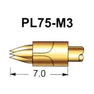 スプリングテストプローブ　PL75-M3　10本入　＜pla-013＞