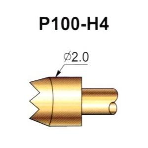 スプリングテストプローブ　P100-H4　10本入＜pla-032＞