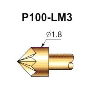 スプリングテストプローブ　P100-M3　10本入＜pla-040＞