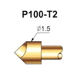 スプリングテストプローブ　P100-T2　10本入＜pla-041＞