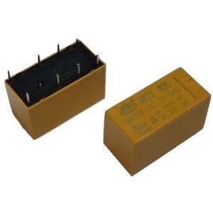 2.54mmピッチ1回路小型リレー 5V動作 HUI KE製 HK4100F-DC5V-SHC 1回路