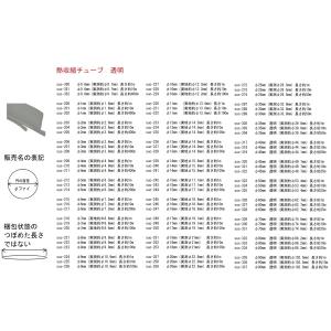 熱収縮チューブ 収縮前の円の直径φ4mm(実測...の詳細画像3