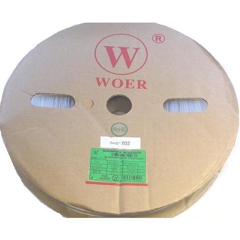 熱収縮チューブ　収縮前の円の直径φ1mm（実測約φ1.6mm）　透明　熱収縮チューブ　長さ約400m...