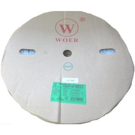 熱収縮チューブ　収縮前の円の直径φ2mm　透明（実測約φ2.6mm）　透明　熱収縮チューブ　長さ約4...