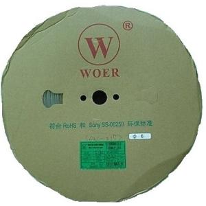 熱収縮チューブ　収縮前の円の直径φ6mm（実測約φ7.2mm）　透明　熱収縮チューブ　長さ約200m...