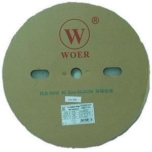 熱収縮チューブ　収縮前の円の直径φ7mm（実地約Φ8.6mm）　透明熱収縮チューブ　長さ約100m　...