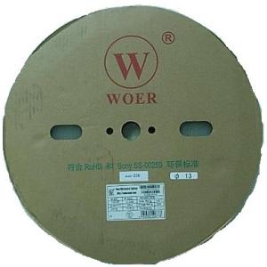 熱収縮チューブ　収縮前の円の直径φ13mm（実地φ14.9mm）　透明熱収縮チューブ　1巻約100m...