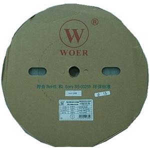 熱収縮チューブ　収縮前の円の直径φ15mm（実測φ17.1mm）　透明熱収縮チューブ　長さ約100m...