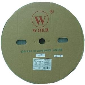 熱収縮チューブ　収縮前の円の直径φ18mm（実測φ21mm）　透明熱収縮チューブ　長さ約100m　＜...