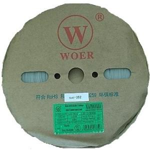 熱収縮チューブ　収縮前の円の直径φ0.6mm（実測約φ0.7mm）　透明熱収縮チューブ　長さ約400...