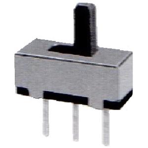 スライドスイッチ　グリップ長さ5mm　2.54mm基板用　20個入　＜swp-050＞