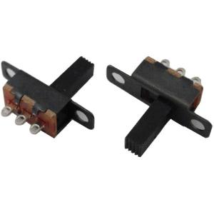 スライドスイッチ 1回路2接点 柄長9mm 5個...の商品画像