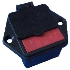 AC100V電源用ソケットヒューズホルーダ付（ヒューズは付属なし　本体1+予備1）　1個入　＜swp...