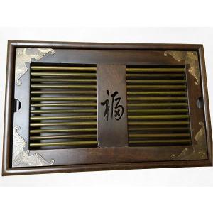 黒檀製 茶盤 サイズ 幅330 奥行き210 高さ60 中国茶器