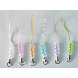 オーロラビーズストラップ