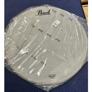 在庫限りレモ　ニュースキン　バスドラムヘッド　N3-332B PEARL 　パール ロゴ入り　送料別...