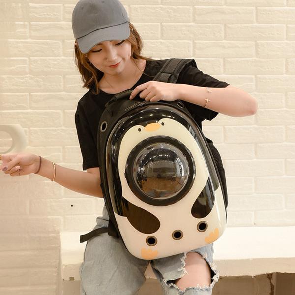 キャリーバッグ 犬用 猫用 リュックサック ペットキャリー ペット用品 キャリー 宇宙船カプセル型 ...
