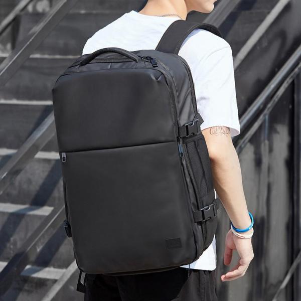 コスパ ビジネス リュック メンズ 50l 大容量 防水 a4 pc usbポート 多機能 靴 収納...