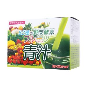 青汁 82種の野菜酵素フルーツ青汁 3g×25包...の商品画像