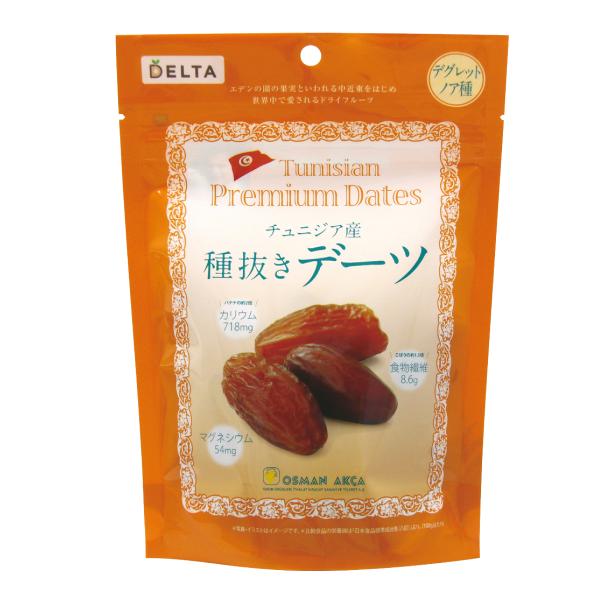 ドライフルーツ 種抜きデーツ 180g デルタインターナショナル 乾燥果実 Premium Date...