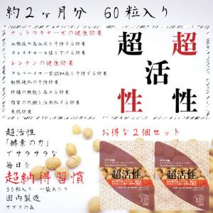 納豆キナーゼ・レシチンサプリメント　超活性！